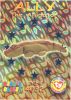 TY Beanie Babies BBOC Card - Series 3 Wild (TEAL) - ALLY the Alligator (Mint)