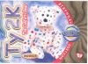 TY Beanie Babies BBOC Card - Series 4 Birthday (GOLD) - TY2K the Bear (Mint)