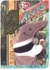 TY Beanie Babies BBOC Card - Series 4 - Retired (GOLD) - ANTS the Anteater (Mint)