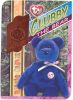 TY Beanie Babies BBOC Card - Series 4 - Retired (ORANGE) - CLUBBY the Bear (Mint)