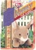 TY Beanie Babies BBOC Card - Series 4 - Retired (PURPLE) - NIBBLY the Rabbit (Mint)