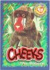 TY Beanie Babies BBOC Card - Series 4 Wild (ORANGE) - CHEEKS the Baboon (Mint)