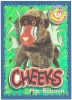 TY Beanie Babies BBOC Card - Series 4 Wild (SILVER) - CHEEKS the Baboon (Mint)