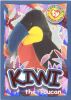TY Beanie Babies BBOC Card - Series 4 Wild (ORANGE) - KIWI the Toucan (Mint)