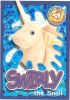 TY Beanie Babies BBOC Card - Series 4 Wild (PURPLE) - SWIRLY the Snail (Mint)