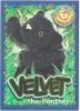 TY Beanie Babies BBOC Card - Series 4 Wild (GOLD) - VELVET the Panther (Mint)