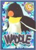 TY Beanie Babies BBOC Card - Series 4 Wild (SILVER) - WADDLE the Penguin (Mint)