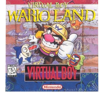 Nintendo Virtual Boy - Empty Game Box (any title)