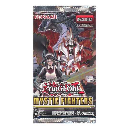 Yu-Gi-Oh Cards - Mystic Fighters - Booster PACK (5 Foil Cards) (New)