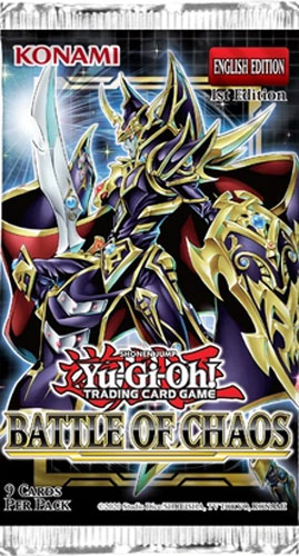 Yu-Gi-Oh Cards - Battle of Chaos - Booster PACK (9 Cards) (New)