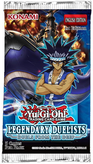 Yu-Gi-Oh Cards - Legendary Duelists: Duels From The Deep - Booster PACK (5 Cards) (New)