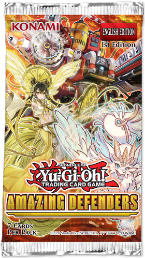 Yu-Gi-Oh Cards - Amazing Defenders - Booster PACK (7 Cards) (New)