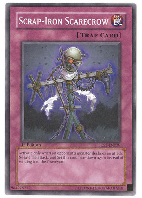 Yu-Gi-Oh Card - 5DS2-EN038 - SCRAP-IRON SCARECROW (common) (Mint):  Sell2BBNovelties.com: Sell TY Beanie Babies, Action Figures, Barbies, Cards  & Toys selling online