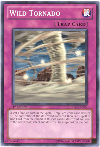 Yu-Gi-Oh Card - 5DS3-EN029 - WILD TORNADO (common) (Mint)