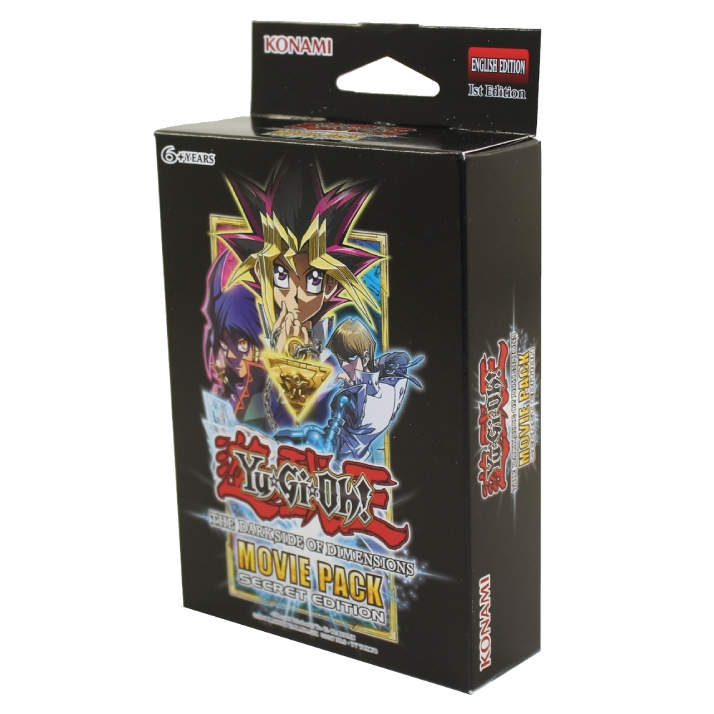 Yu-Gi-Oh Cards - The Dark Side of Dimensions: Movie Pack *SECRET Edition* (3 Boosters & 3 Foils ...