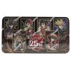 Yu-Gi-Oh Cards - 25th Anniversary Collectors Tin - DUELING HEROES (3 18-Card Mega Packs) (New)