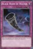 Yu-Gi-Oh Card - AP08-EN025 - BLACK HORN OF HEAVEN (common) (Mint)