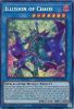 Yu-Gi-Oh Card - BACH-EN034 - ILLUSION OF CHAOS (secret rare holo) (Mint)