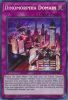 Yu-Gi-Oh Card - BACH-EN068 - DINOMORPHIA DOMAIN (secret rare holo) (Mint)