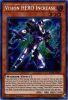 Yu-Gi-Oh Card - BLHR-EN007 - VISION HERO INCREASE (secret rare holo) (Mint)