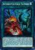 Yu-Gi-Oh Card - BLHR-EN087 - INTERRUPTED KAIJU SLUMBER (secret rare holo) (Mint)