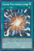 Yu-Gi-Oh Card - BLMR-EN089 - SUPER POLYMERIZATION (secret rare holo) (Mint)
