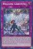 Yu-Gi-Oh Card - BLMR-EN102 - WELCOME LABRYNTH (secret rare holo) (Mint)