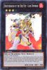 Yu-Gi-Oh Card - CBLZ-EN099 - BROTHERHOOD OF THE FIRE FIST - LION EMPEROR (super rare holo) (Mint)