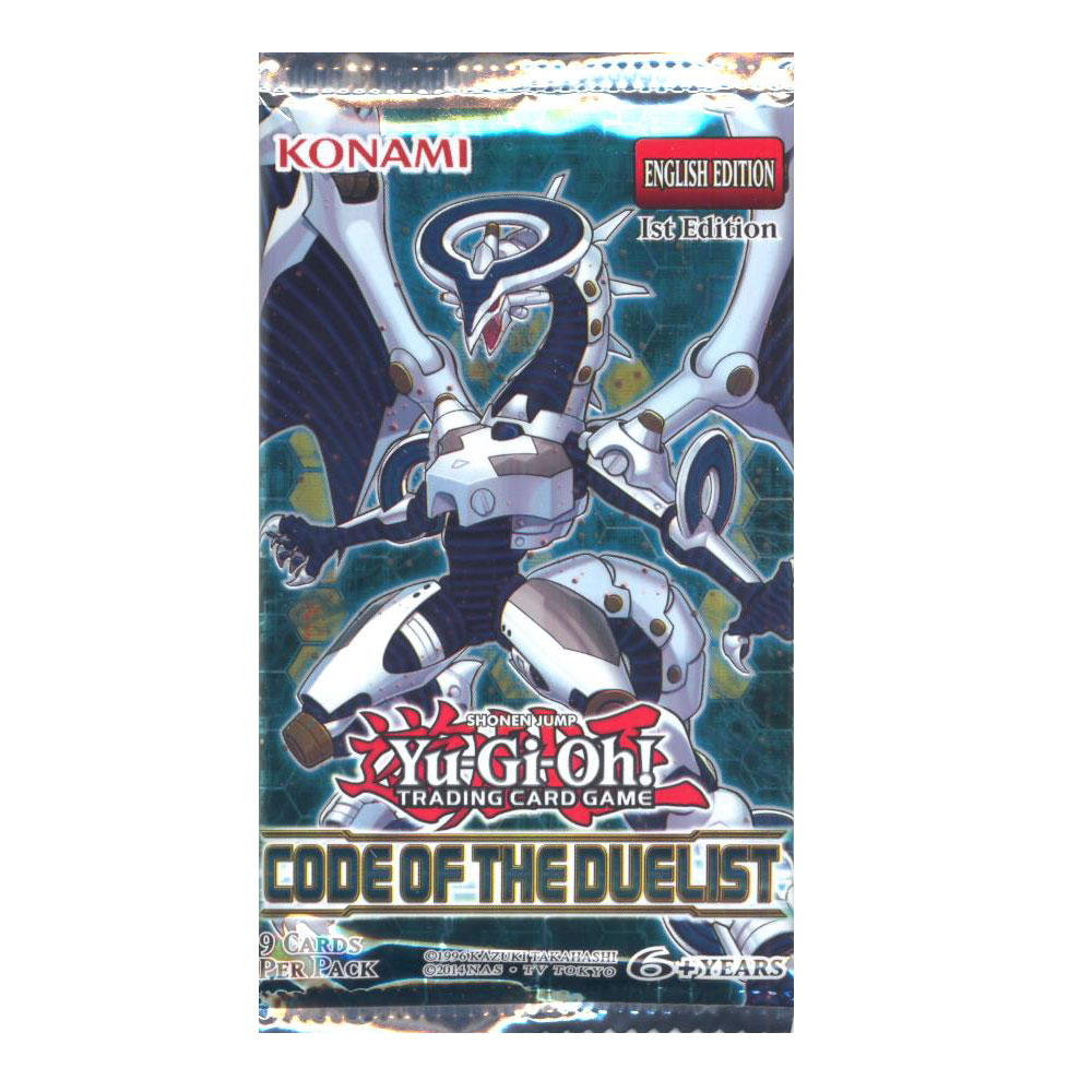 Yu-Gi-Oh Code of the Duelist 1st Edition Booster Trading Card Game Konami 