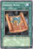 Yu-Gi-Oh Card - CP07-EN019 - ANCIENT RULES (common) (Mint)