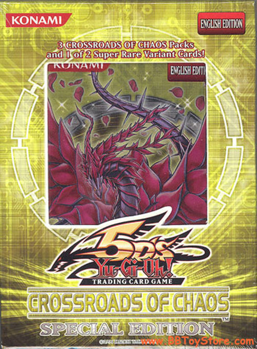 YuGiOh Cards 5D's Crossroads of Chaos (3 CSOCpacks & 1