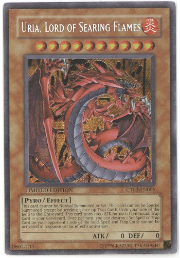 uria yugioh card Yu-Gi-Oh Card - CT03-EN005
