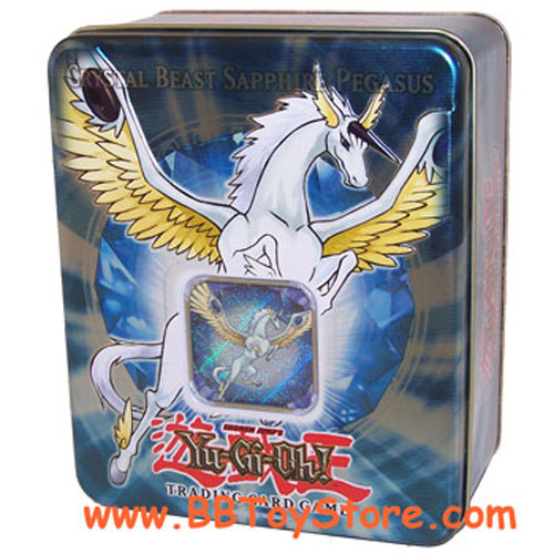 pegasus yugioh cards Advanced Crystal Beast Sapphire - BLCR-EN016 - Secret Rare 1st Edition Beast/Effect RELINQUISHED