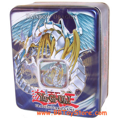 Yu-Gi-Oh Cards - 2007 Collectors Tin - RAINBOW DRAGON (New):  Sell2BBNovelties.com: Sell TY Beanie Babies, Action Figures, Barbies, Cards  & Toys selling online