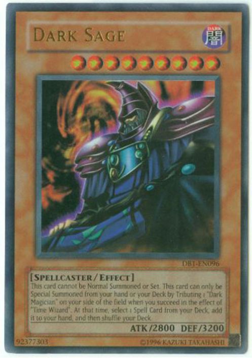 dark sage yugioh card Dark Sage [DB1-EN096] Ultra Rare main image 0