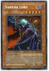 Yu-Gi-Oh Card - DCR-000 - VAMPIRE LORD (secret rare holo) (Mint)