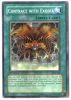 Yu-Gi-Oh Card - DCR-031 - CONTRACT WITH EXODIA (common) (Mint)