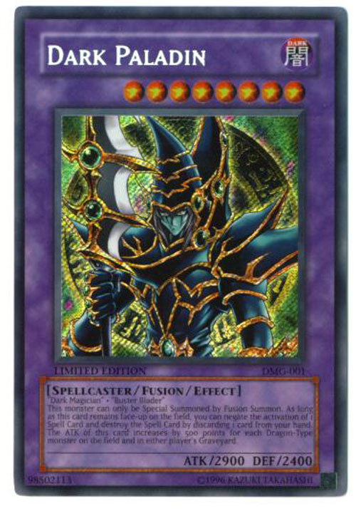 Yu-gi-oh Dark Paladin Japonés Sy2-001