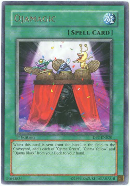 YuGiOh Card DP2EN020 OJAMAGIC (rare) (Mint) Sell2BBNovelties