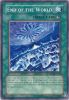 Yu-Gi-Oh Card - DR04-EN166 - END OF THE WORLD (common) (Mint)