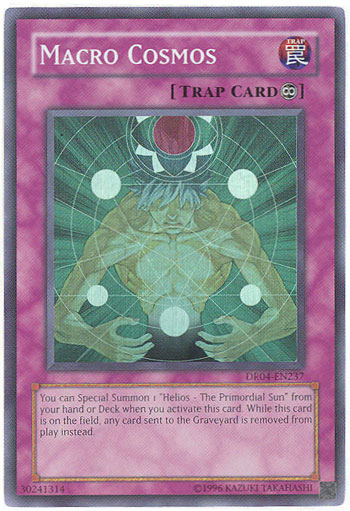Yu-Gi-Oh Card - DR04-EN237 - MACRO COSMOS (super rare holo) (Mint): Sell2BBNovelties.com: Sell TY Beanie Babies, Action Figures, Barbies, Cards & Toys selling online Yu-Gi-Oh Card - DR04-EN237 - MACRO COSMOS (super rare holo) (Mint): Sell2BBNovelties.com: Sell TY Beanie Babies, Action Figures, Barbies, Cards & Toys selling online