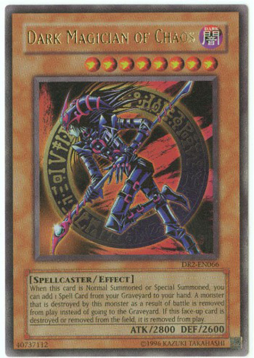 Yu-Gi-Oh Card - DR2-EN066 - DARK MAGICIAN OF CHAOS (ultra rare holo)  (Mint): Sell2BBNovelties.com: Sell TY Beanie Babies, Action Figures,  Barbies, Cards & Toys selling online