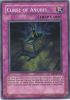 Yu-Gi-Oh Card - DR2-EN218 - CURSE OF ANUBIS (super rare holo) (Mint)