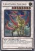 Yu-Gi-Oh Card - DREV-EN042 - LIGHTNING TRICORN (ultimate rare holo) (Mint)