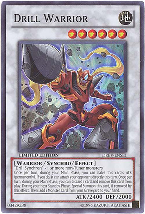 OCCASION Carte Yu Gi Oh GUERRIER AU TRIDENT DREV-FR015 1ère édition