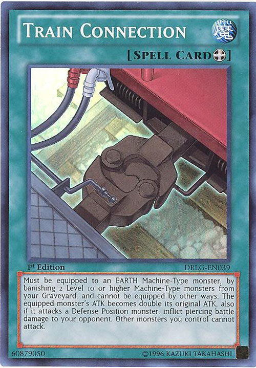 yugioh train cards Construction Train Signal Red [LED4-EN043] Common
