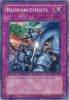 Yu-Gi-Oh Card - DTP1-EN019 - REINFORCEMENTS (duel terminal normal parallel rare) (Mint)