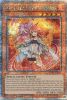 Yu-Gi-Oh Card - DUNE-EN026 - HIITA THE FIRE CHANNELER  (quarter century secret rare holo) (Mint)