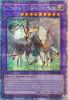 Yu-Gi-Oh Card - DUNE-EN035 - SLEIPNIR THE RUNICK MANE  (quarter century secret rare holo) (Mint)