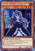 Yu-Gi-Oh Card - FLOD-EN033 - GHOST BELLE & HAUNTED MANSION (secret rare holo) (Mint)